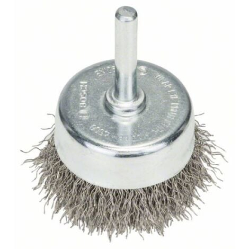 Brosse boisseau, brosse en acier, à fils ondulés, 0,3 mm, 50 mm, 4500 tr/min Bosch 2608622117