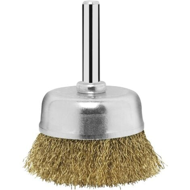 Brosse boisseau pour perceuses - fils ondulés, laitonnés, 50 mm Bosch 2609256516 V788961