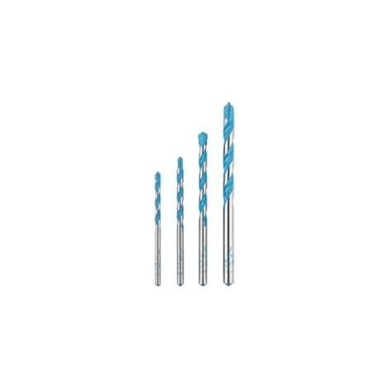 Bosch Professional 260925C100 Set de 4 Multi-Purpose Drill Bit Accessory de Hammer Drill de
