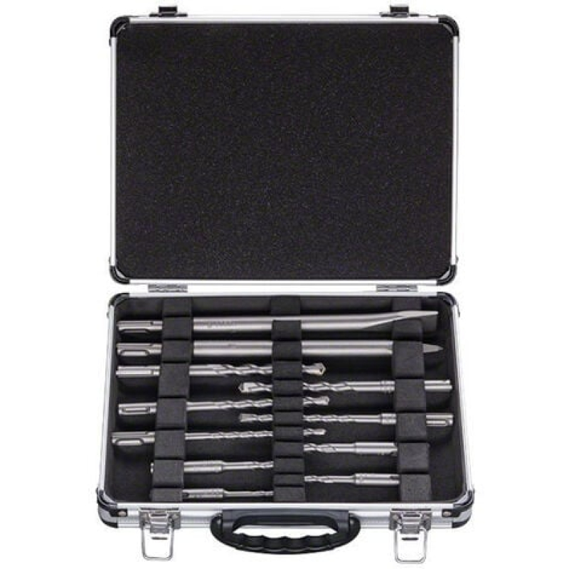 Coffret de forets SDS-PLUS et burins aluminium (11 pcs) - BOSCH 2608578765