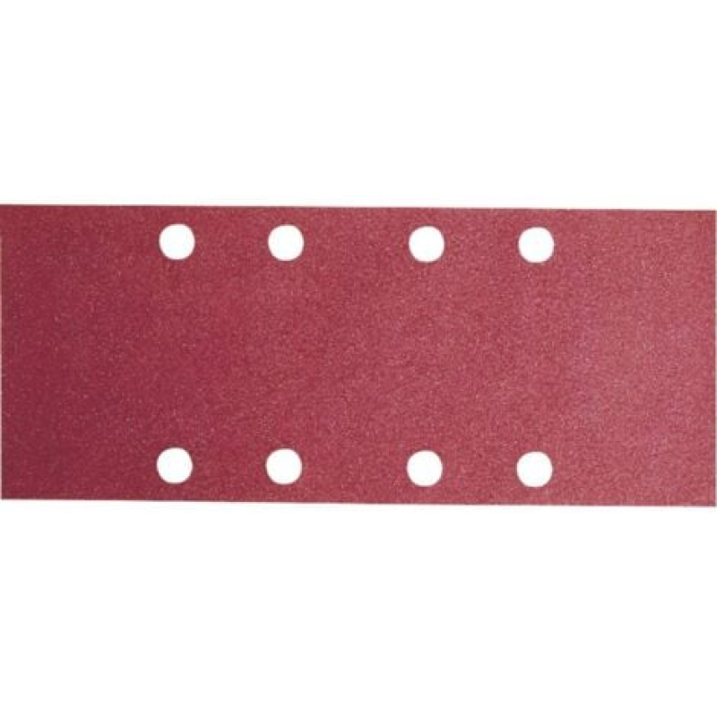 Papier abrasif pour ponceuse vibrante avec bande auto-agrippante, perforé Bosch Outillages 2609256A81 Grain 60 (L x l)
