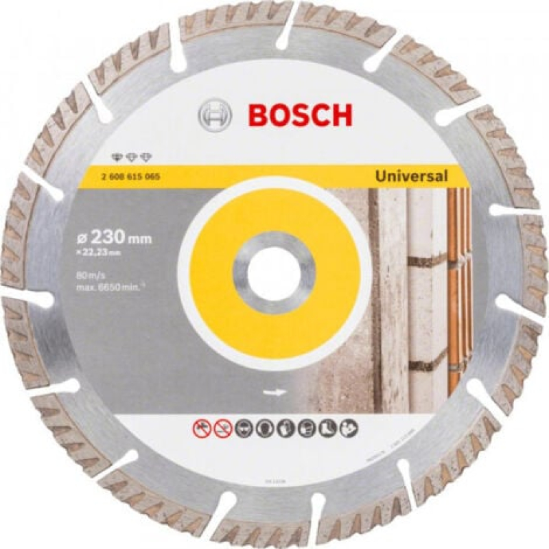 Disque à tronçonner diamanté Bosch PRO Multi Material - Ø125 x 22,23 mm - 2608615059