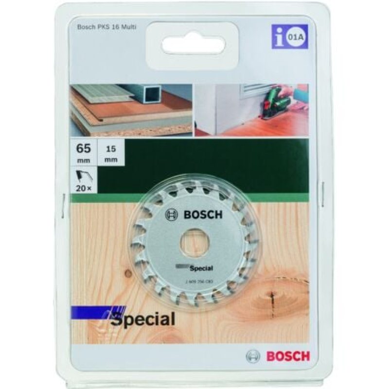 Lame de scie circulaire au carbure Bosch Outillages Special 2609256C83 65 x 15 mm Nombre de dents: 20 1 pc(s) C96275
