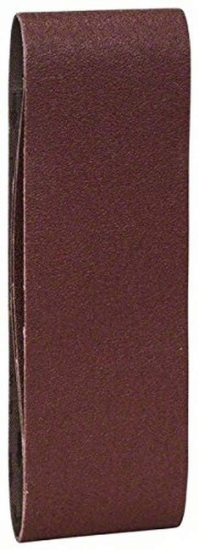 Bosch Outillages 2609256215 Bandes abrasives pour Ponceuses à bande Qualité rouge 75 x 508 1 feuille grain 60/1 feuille grain 80