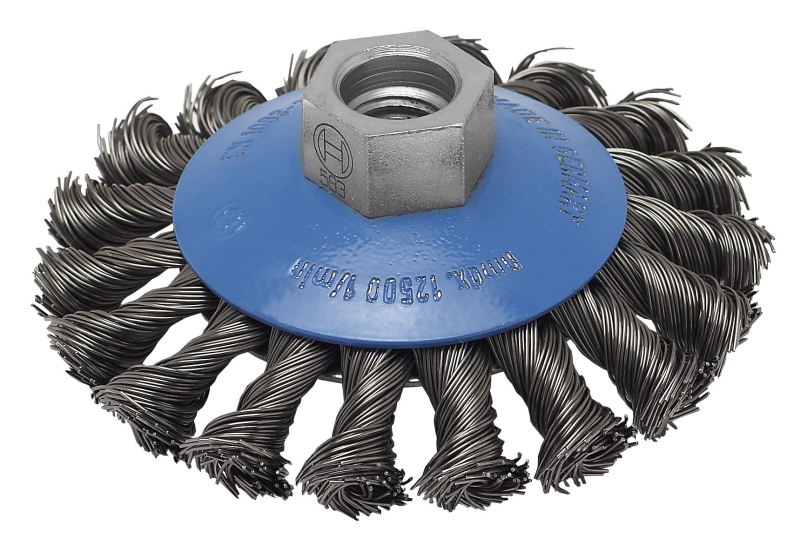 Bosch Outillages 2609256511 Brosse conique M14 Fils torsadés 100 mm