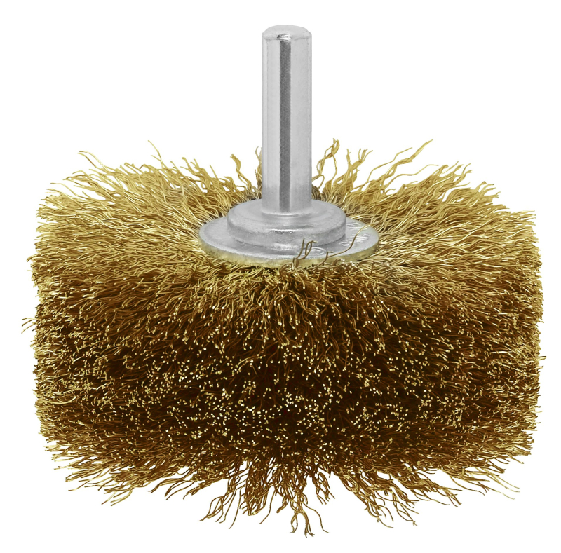Bosch Outillages 2609256541 Brosse de cérusage pour Perceuse Fils ondulés laitonnés 8 x 80 mm