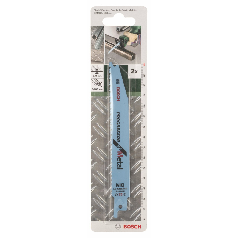 Bosch Outillages 2609256710 Lame de scie sabre bimétal S123XF