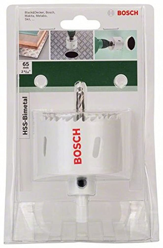 Bosch Outillages 2609255613 Scies-trépan HSS bimétal monobloc Denture Vario-Pitch Diamètre 65 mm