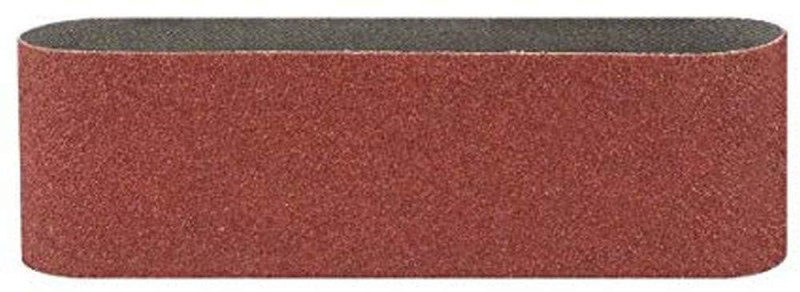 Bosch Outillages 2609256223 Bandes abrasives pour Ponceuses à bande Qualité rouge 100 x 560 Grain 80 Lot de 3 feuilles