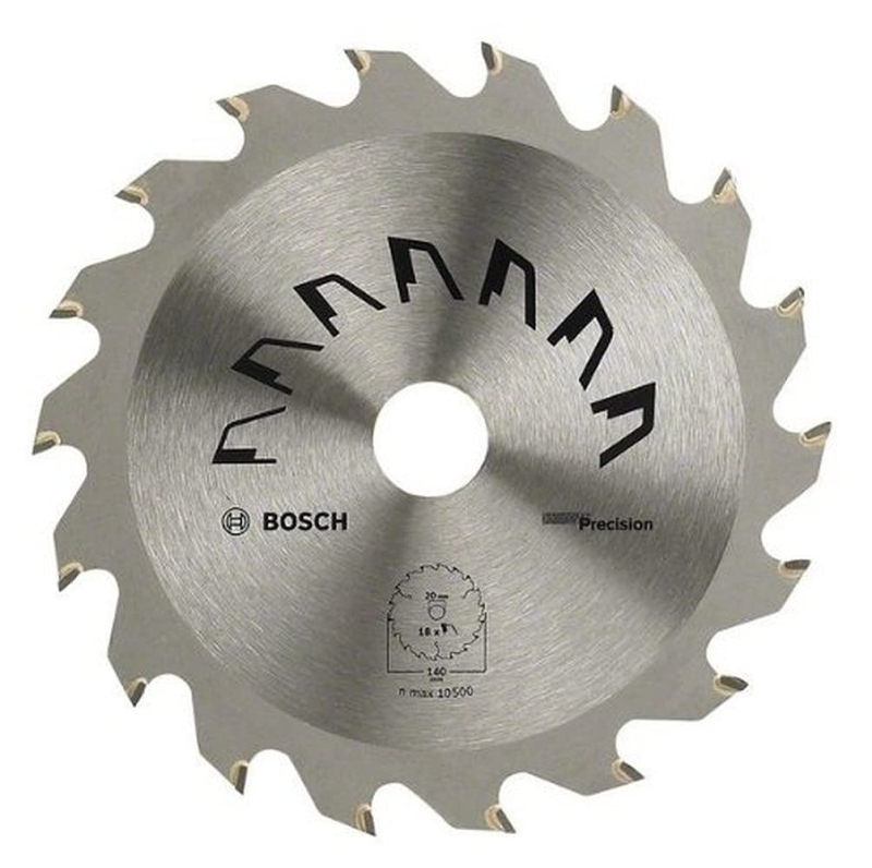 Bosch 1x Lame de Scie Circulaire Precison (pour Bois, Ø 210 x 2.5/1.5 x 30 mm, 24 Dents, ATB, Accessoire Scie Circulaire)