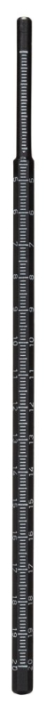 Bosch Outillages 2603001019 Butée de profondeur 210 mm pour poignée supplémentaire 2 602 025 102, Noir