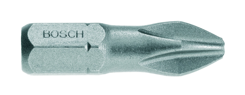 Bosch Outillages 25 Pièces Jeu de Embouts de Vissage Extra Dure pour Vis Cruciformes, PH4 Epaisseur, 32mm Longueur