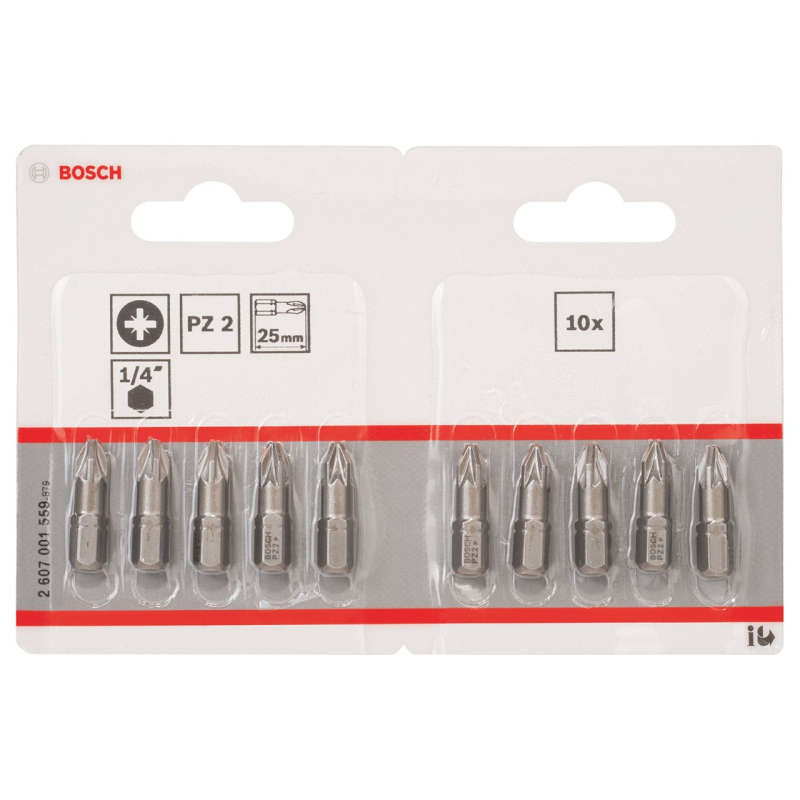 Bosch Outillages 2607001559 Embout de vissage renforcé PZ 2 25 mm