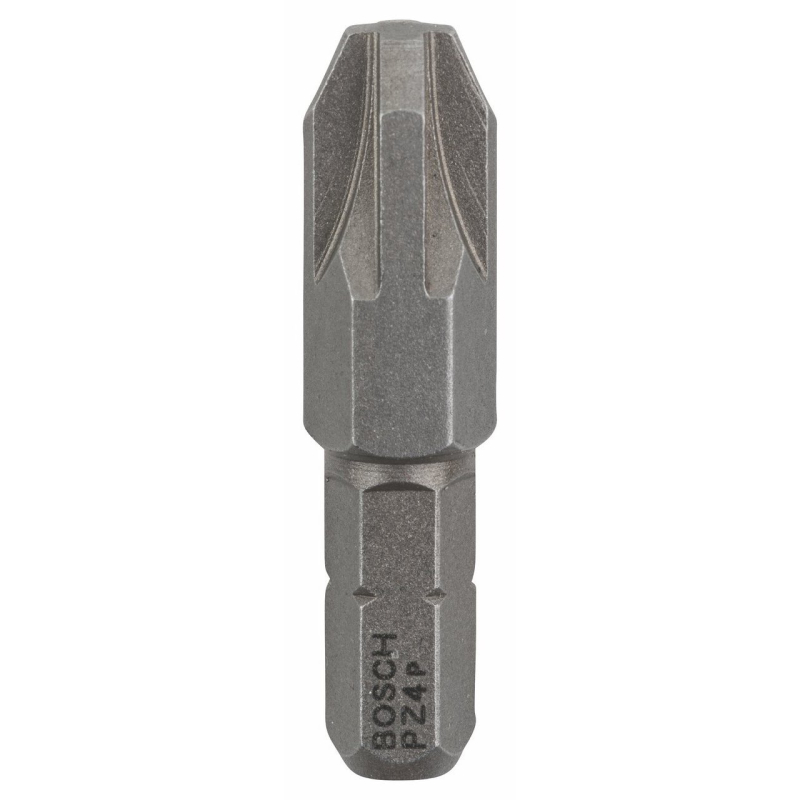 Bosch Outillages 25 Pièces Jeu de Embouts de Vissage Qualité Extra-dure pour Vis Pozidriv, PZ4 Epaisseur, 32mm Longueur