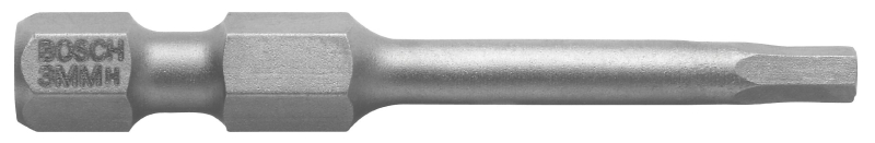 Bosch Outillages 3 Pièces Jeu de Embouts de Vissage Extra Dure pour Vis à Six Pans Creux, HEX6 Epaisseur, 49mm Longueur
