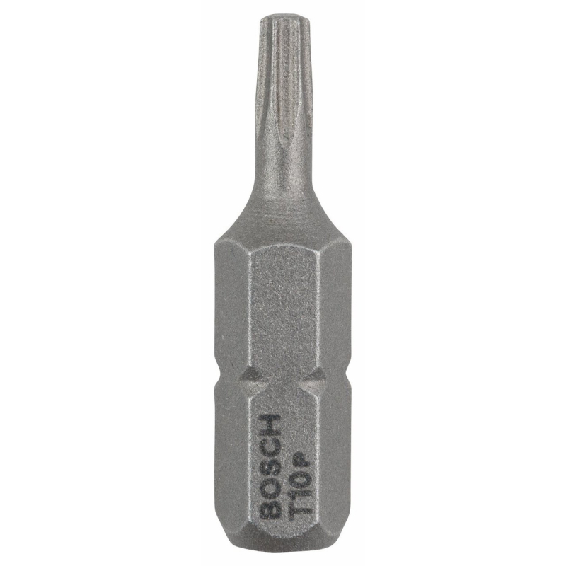 Bosch Outillages 25 Pièces Jeu de Embouts de Vissage Qualité Extra-dure pour Vis Torx, T10 Epaisseur, 25mm Longueur