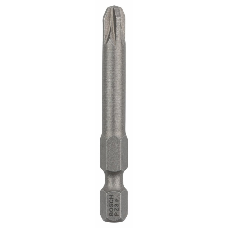 Bosch Outillages 2607002507 2607002507-Embout à visser Pz3 Extra-dur E: 49 mm: 25 uds, Gris