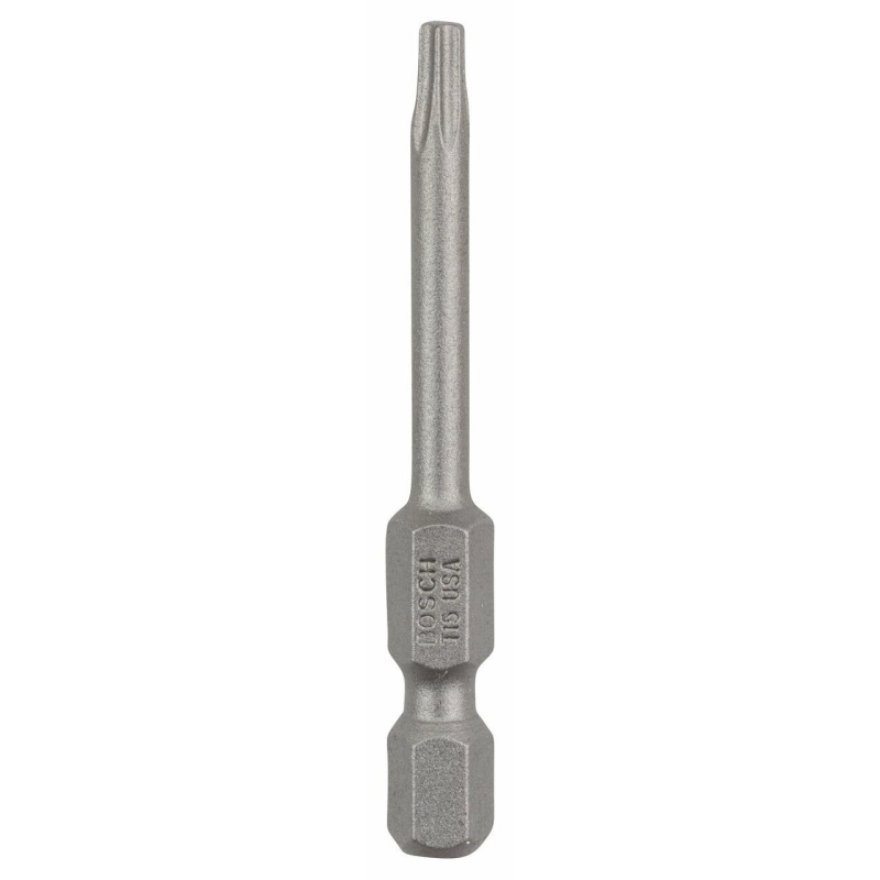 Bosch Outillages 25 Pièces Jeu de Embouts de Vissage Qualité Extra-dure pour Vis Torx, T15 Epaisseur, 49mm Longueur