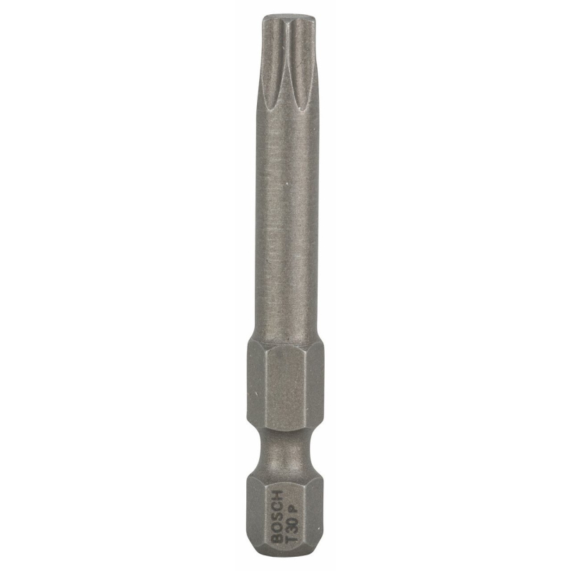 Bosch Outillages 2607002514 2607002514-Embout à visser T30 Extra-dur E: 49 mm: 25 uds, Gris, 1