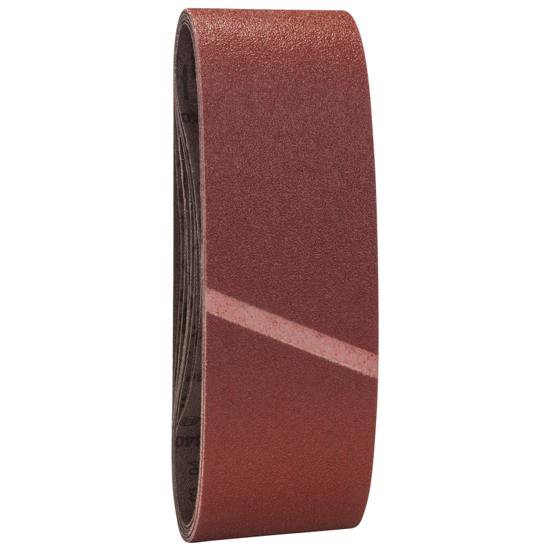 Bosch Outillages 2607017156 Bande abrasives-Set 60/80/100 9 pièces, Rouge