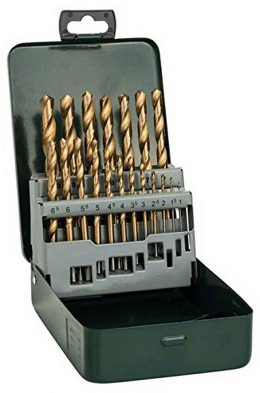 Bosch Outillages 2607019437 Coffret de mèches HSS-R Lot de 19