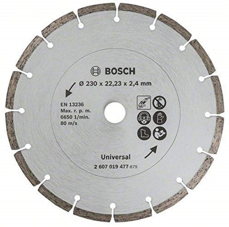 Bosch Outillages 2607019477 Disque diamant pour Meuleuse maçonnerie 230 mm