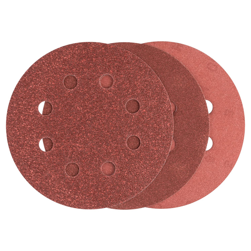 Bosch Outillages 2607019496 Lot de feuilles abrasives pour Ponceuse excentrique Grain 80-140 115 mm 25 pièces