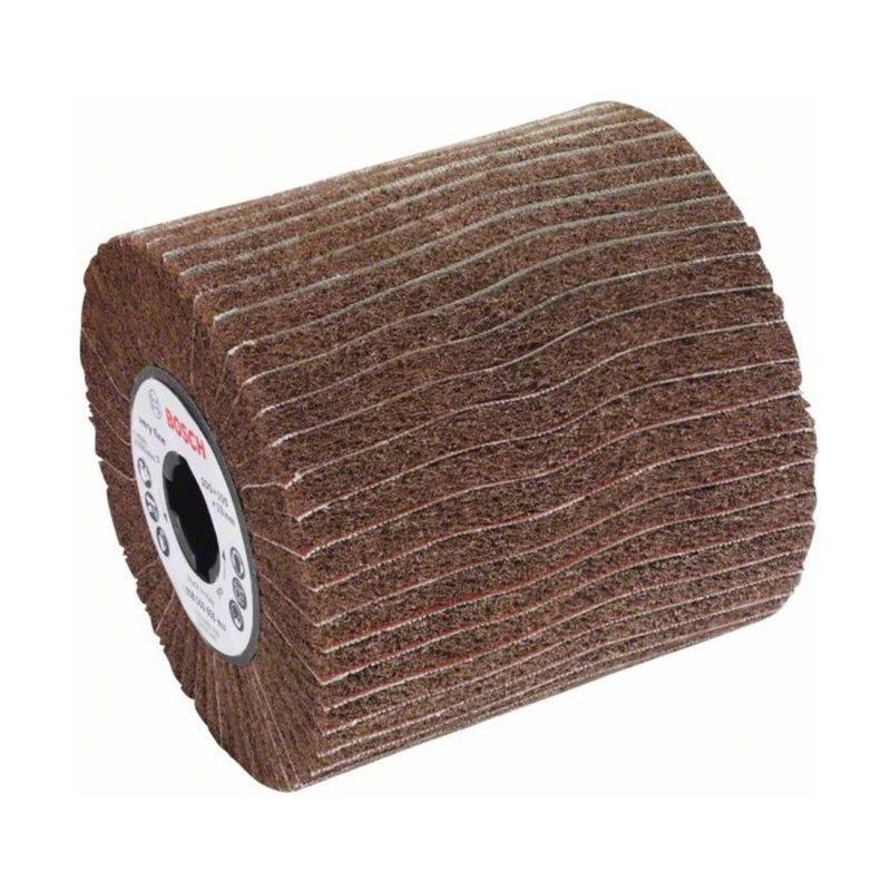 Bosch Outillages 2608000602 Rouleau à lamelle en non-tissé 19 mm grossier 100 mm 100 mm