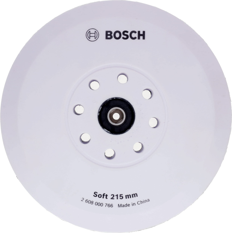 Bosch Professional 1x Coffret Plateau de Ponçage Moyen Ø 215 mm (pour Bosch Professional GTR 550, Accessoires Ponceuses pour Clo