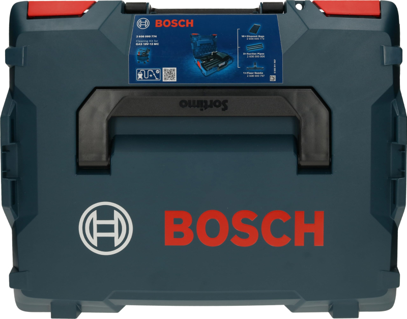 Bosch Pro 1 kit de nettoyage (pour aspirateur GAS 18V-12 MC, L-Boxx, accessoires d'aspirateur)