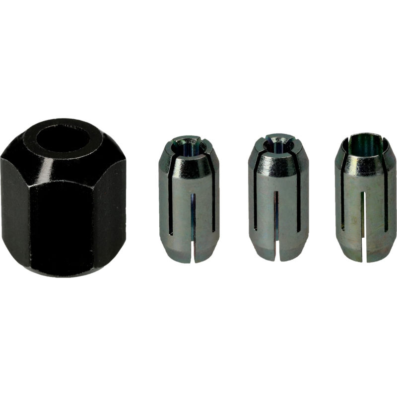 Bosch Professional 1x Coffret de pinces (pour GCU 18V-30, Ø 1/8'' (3,17 mm), 5/32'' (3,96 mm), 1/4'' (6,35 mm) et 1 écrou M10, A