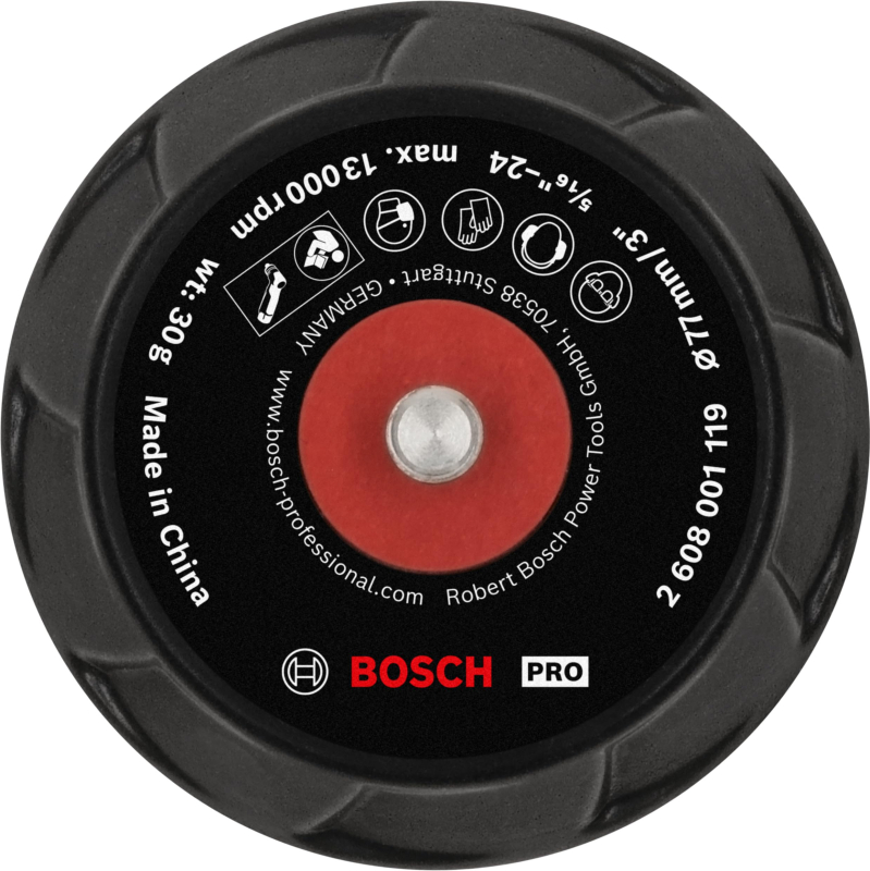 Bosch 1x Plateau de ponçage PRO pour ponceuses de précision (Ø 77 mm, Professional Accessoire Ponceuses de précision)