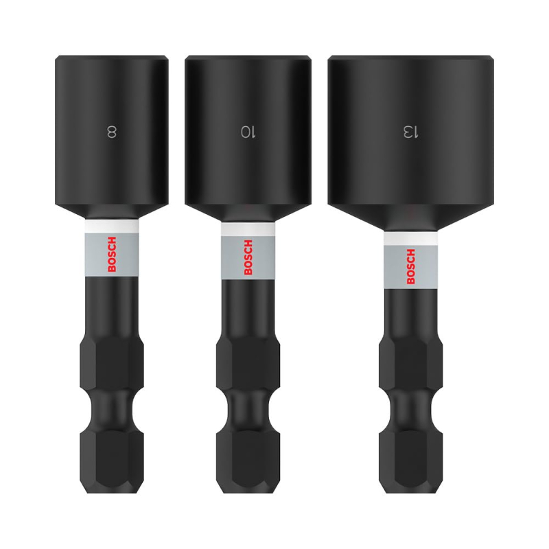 Bosch 3x PRO Nutsetter Impact (99 x 73 mm, Professional Accessoire Visseuse, Visseuse)