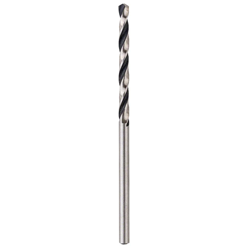 Bosch Outillages 2x Forets hélicoïdaux HSS PointTeQ (pour métal, 2,5 x 30 x 57 mm, accessoires pour perceuse-visseuse)