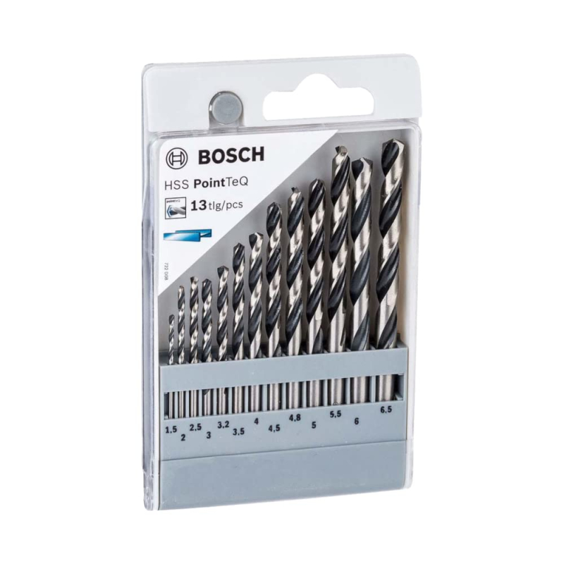 BOSCH Kit de forêt spiralé pour métal 2 608 577 349