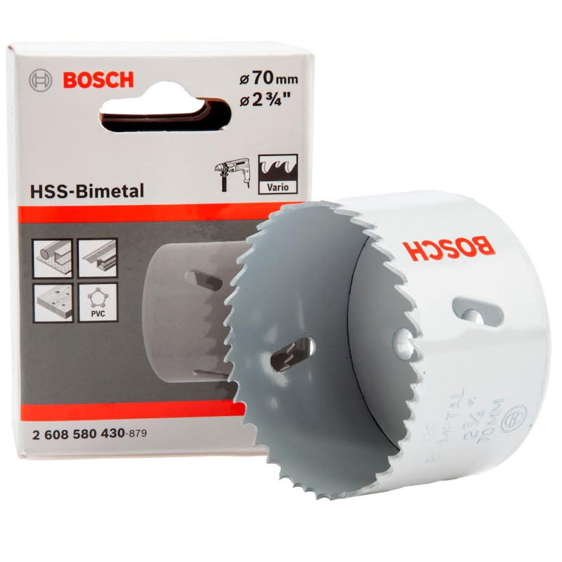 Bosch Outillages 2608580396 Scie-trépan HSS bimétal pour adaptateur standard 14 mm 9/16''
