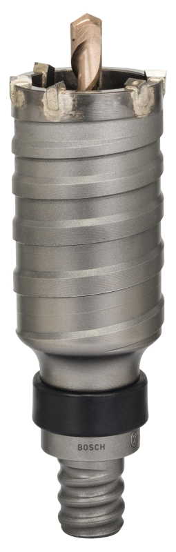 Bosch 1x PRO SDS max-5 Core Cutter, deux parties avec filetage (pour Béton, Bloc de construction en béton, Ø 50 mm, Professional