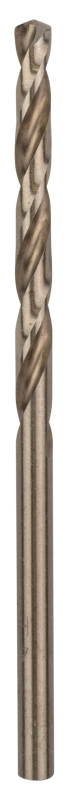 Forêt à Métaux Rectifié HSS-Co, DIN 338, 135° Angle de Coupe, 47mm Longueur Utile, 4.5mm Diamètre, Lot de 10