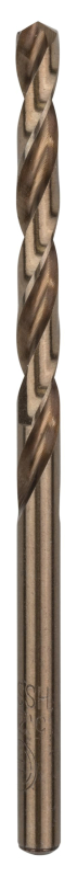 Forêt à Métaux Rectifié HSS-Co, DIN 338, 135° Angle de Coupe, 52mm Longueur Utile, 5.2mm Diamètre, Lot de 10
