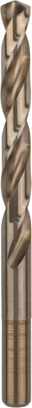 Forêt à Métaux Rectifié HSS-Co, DIN 338, 135° Angle de Coupe, 87mm Longueur Utile, 10.2mm Diamètre, Lot de 5
