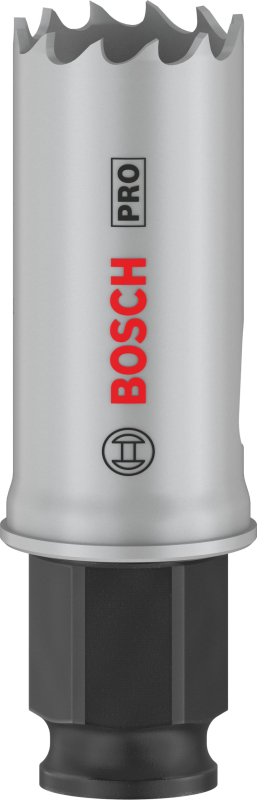 Bosch 1x Scie trépan PRO Multi Material Power Change Plus (pour Bois résineux, Cloison sèche, Ø 22 mm, Professional Accessoire P