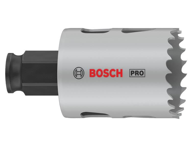 Bosch 1x Scie trépan PRO Multi Material Power Change Plus (pour Bois résineux, Cloison sèche, Ø 38 mm, Professional Accessoire P
