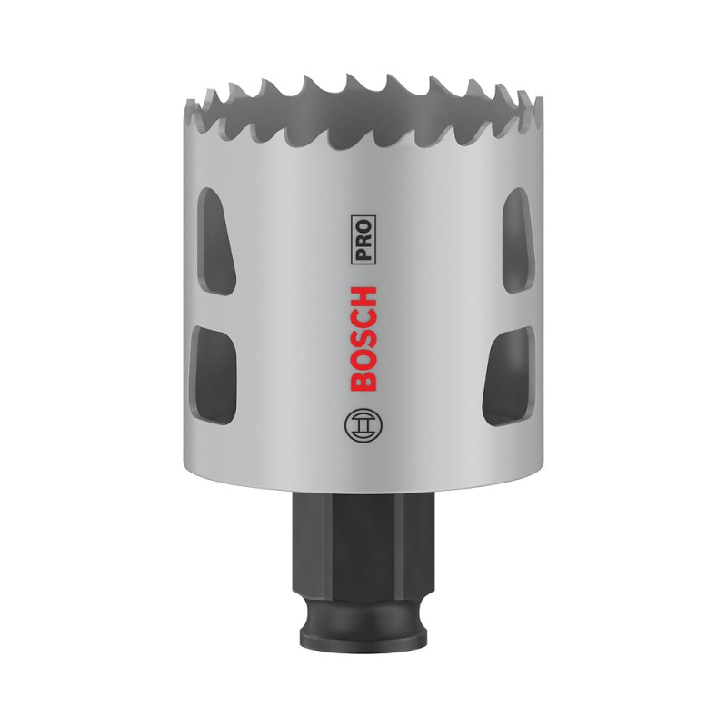 Bosch 1x Scie trépan PRO Multi Material Power Change Plus (pour Bois résineux, Cloison sèche, Ø 48 mm, Professional Accessoire P