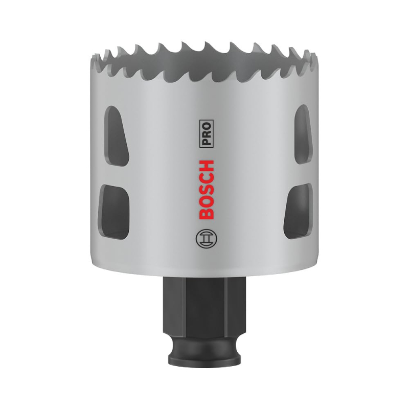 Bosch 1x Scie trépan PRO Multi Material Power Change Plus (pour Bois résineux, Cloison sèche, Ø 54 mm, Professional Accessoire P