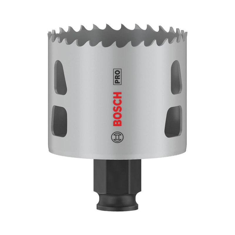Bosch 1x Scie trépan PRO Multi Material Power Change Plus (pour Bois résineux, Cloison sèche, Ø 57 mm, Professional Accessoire P
