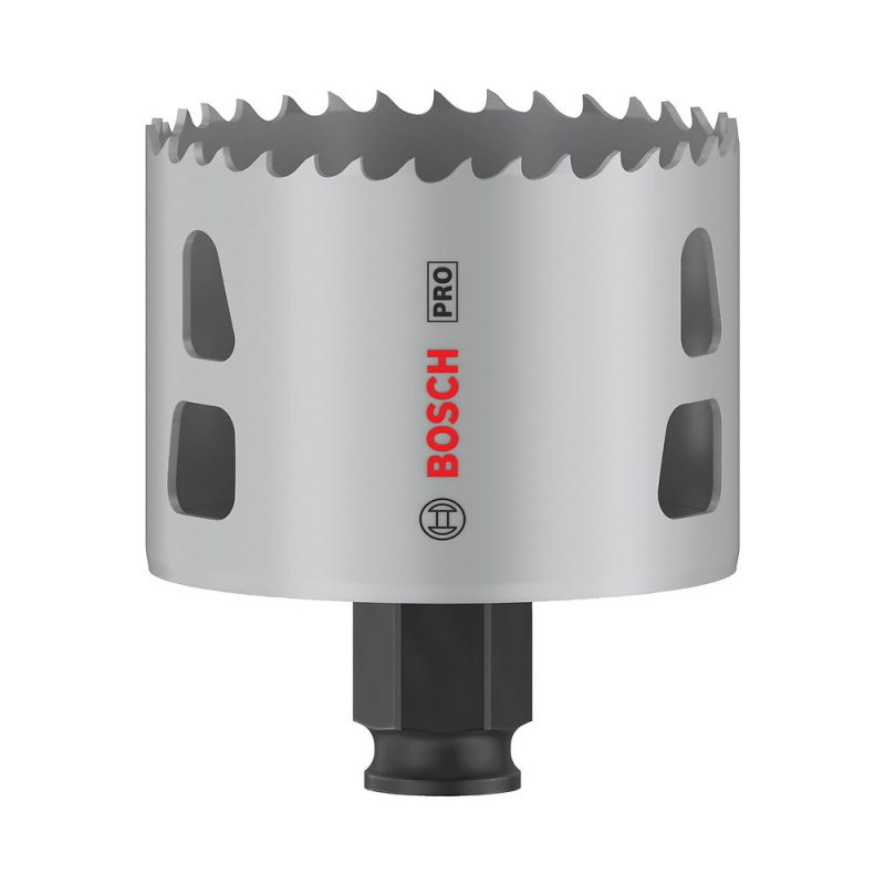 Bosch 1x Scie trépan PRO Multi Material Power Change Plus (pour Bois résineux, Cloison sèche, Ø 65 mm, Professional Accessoire P