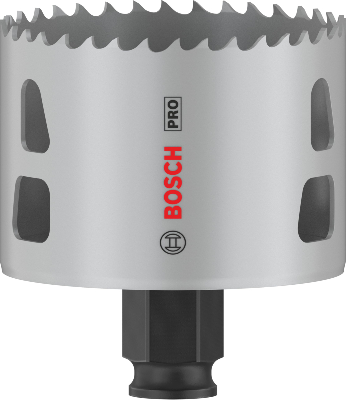 Bosch 1x Scie trépan PRO Multi Material Power Change Plus (pour Bois résineux, Cloison sèche, Ø 67 mm, Professional Accessoire P
