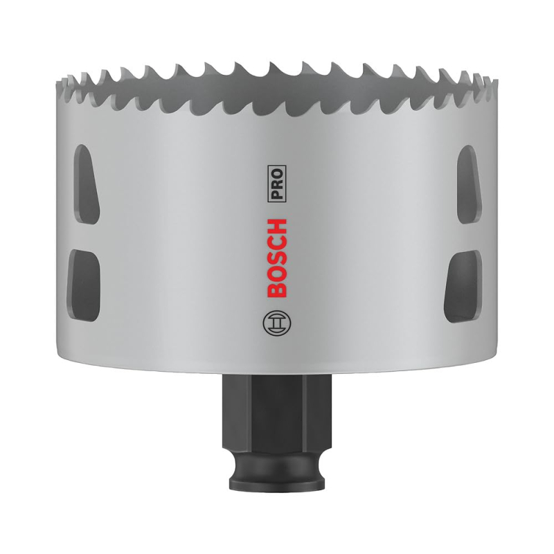 Bosch 1x Scie trépan PRO Multi Material Power Change Plus (pour Bois résineux, Cloison sèche, Ø 79 mm, Professional Accessoire P