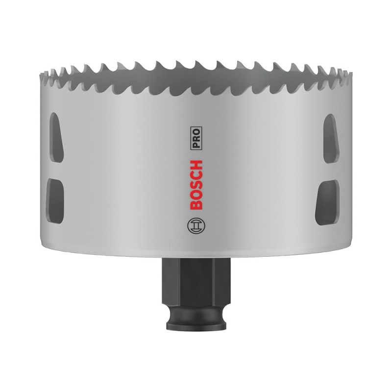 Bosch 1x Scie trépan PRO Multi Material Power Change Plus (pour Bois résineux, Cloison sèche, Ø 89 mm, Professional Accessoire P