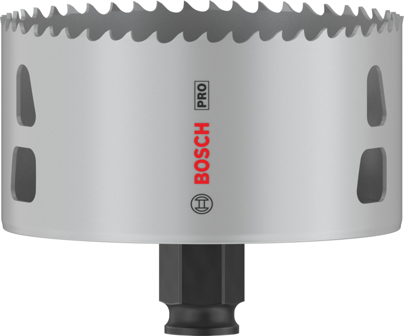 Bosch 1x Scie trépan PRO Multi Material Power Change Plus (pour Bois résineux, Cloison sèche, Ø 92 mm, Professional Accessoire P